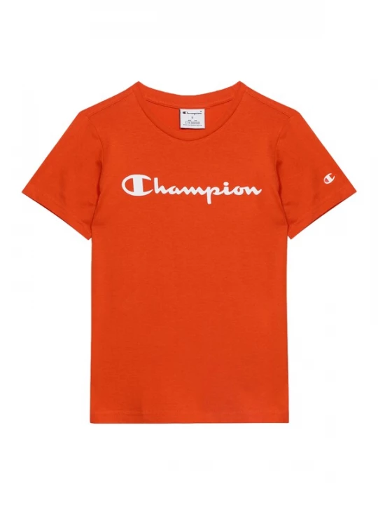 Obrázek produktu Champion Tričko tmavě oranžová / bílá