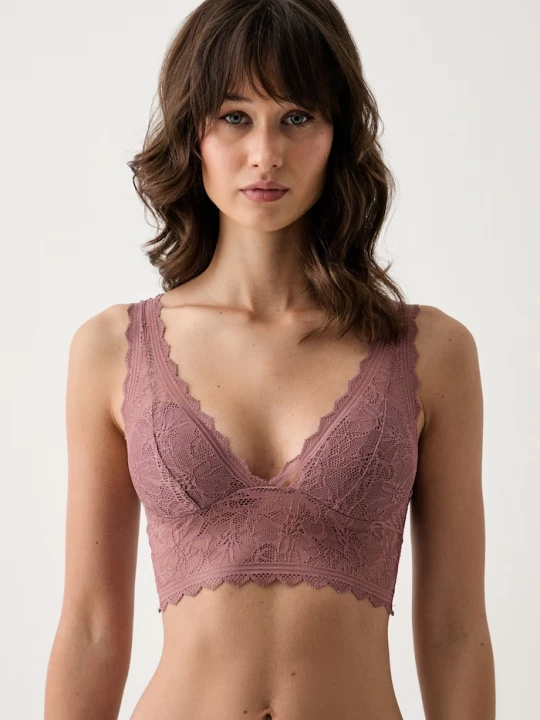 Obrázek produktu Chantelle podprsenka krajková Floral Touch růžová