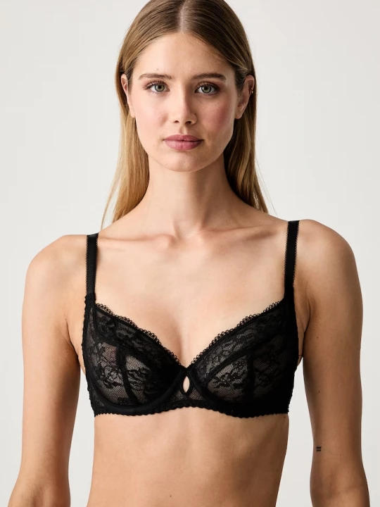 Obrázek produktu Chantelle podprsenka plunge krajková Kiss černá