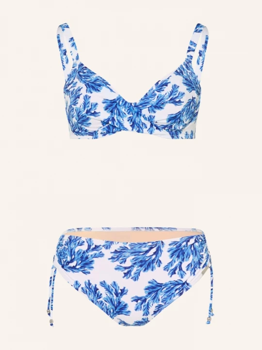 Obrázek produktu Charmline Bikiny S Kosticemi Seaside Breeze V Zavinovacím Stylu modrá / bílá