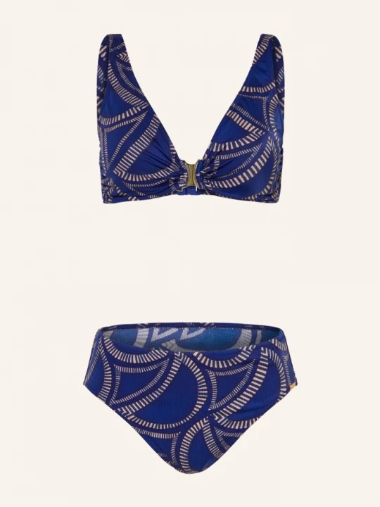 Obrázek produktu Charmline Bralette Bikiny Tribal Flow modrá / béžová