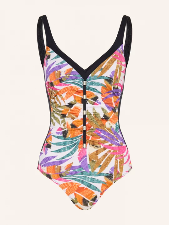 Obrázek produktu Charmline Plavky Shape Palm Poetry růžová / fialová / oranžová