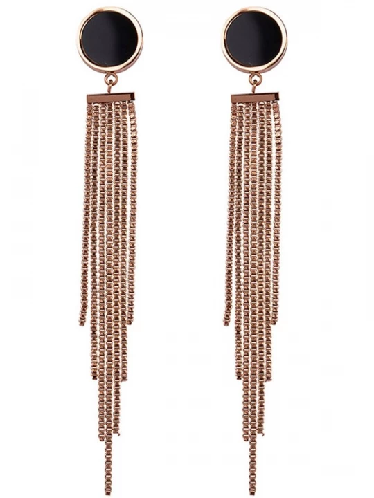 Obrázek produktu Chic by Lirette Náušnice 'Earrings Elegant Round' růžově zlatá