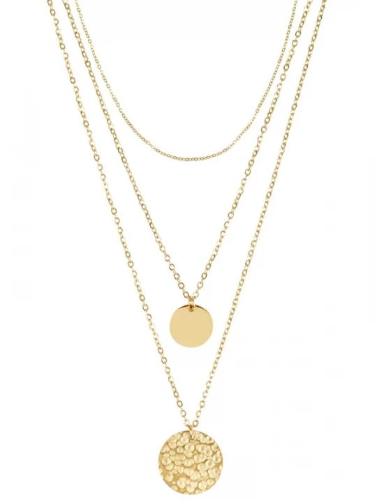 Obrázek produktu Chic by Lirette Řetízek 'Necklace Hammered' zlatá