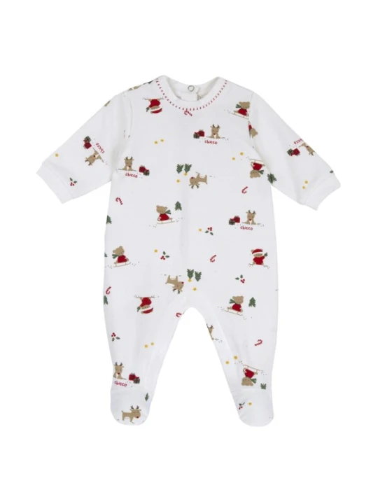 Obrázek produktu Chicco Dupačky / body tmavě béžová / nefritová / červená / bílá