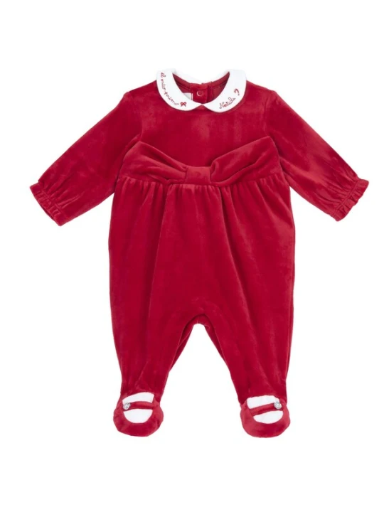 Obrázek produktu Chicco Pyžamo bordó / bílá