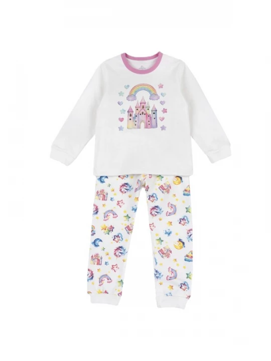 Obrázek produktu Chicco Pyžamo safírová / zelená / cyclam / bílá