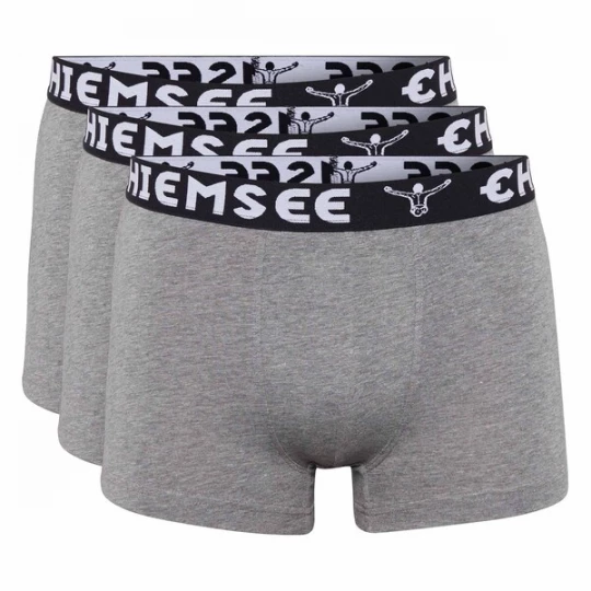 Obrázek produktu CHIEMSEE Boxerky  šedý melír / černá / bílá