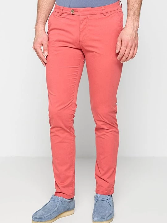 Obrázek produktu Chino kalhoty Bugatti korálová