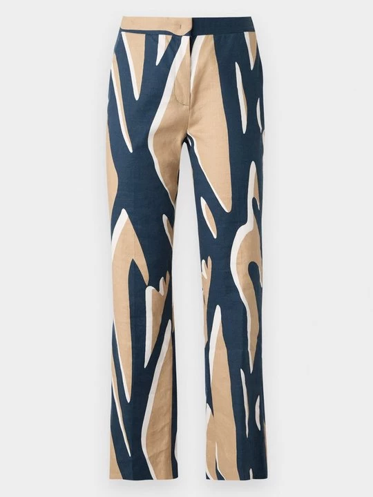 Obrázek produktu Chino kalhoty Diane Von Furstenberg hnědá