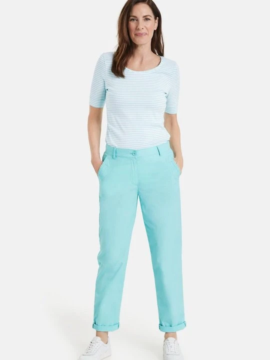 Obrázek produktu Chino kalhoty Gerry Weber tyrkysová