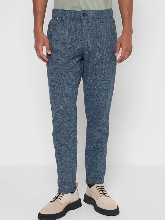 Obrázek produktu Chino kalhoty INDICODE modrá