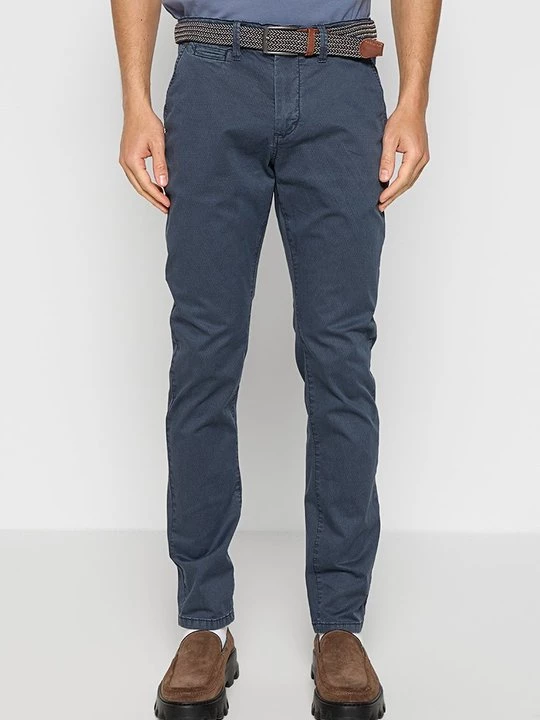 Obrázek produktu Chino kalhoty INDICODE tmavě modrá