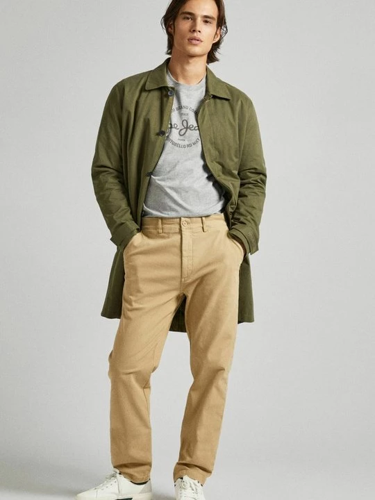 Obrázek produktu Chino kalhoty Pepe Jeans khaki