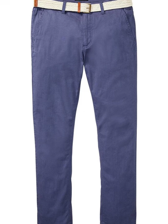 Obrázek produktu Chino kalhoty s pružným pasem a opaskem, Regular Fit, Straight BonPrix