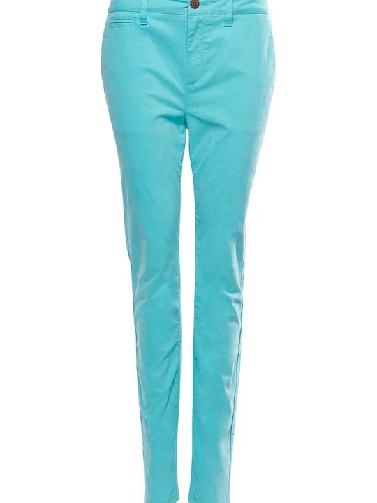 Obrázek produktu Chino kalhoty Superdry tyrkysová