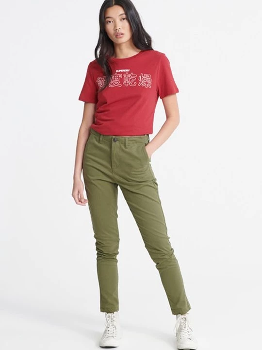 Obrázek produktu Chino kalhoty Superdry zelená