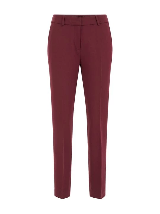 Obrázek produktu Chino kalhoty WE Fashion skvrnitě tmavě červená
