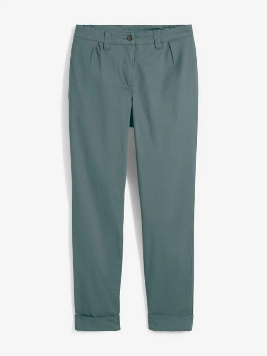 Obrázek produktu Chino kalhoty z elastické bavlněné směsi, ke kotníkům BonPrix