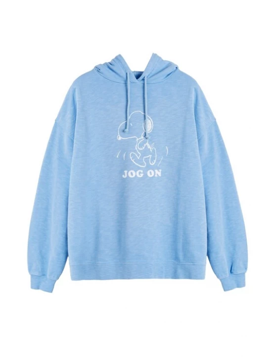 Obrázek produktu Chinti & Parker Mikina 'Jog On Snoopy' světlemodrá / bílá