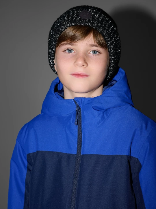 Obrázek produktu Chlapecká beanie čepice - černá 4F