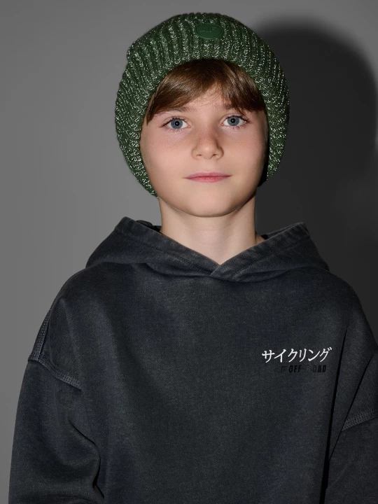 Obrázek produktu Chlapecká beanie čepice - khaki 4F