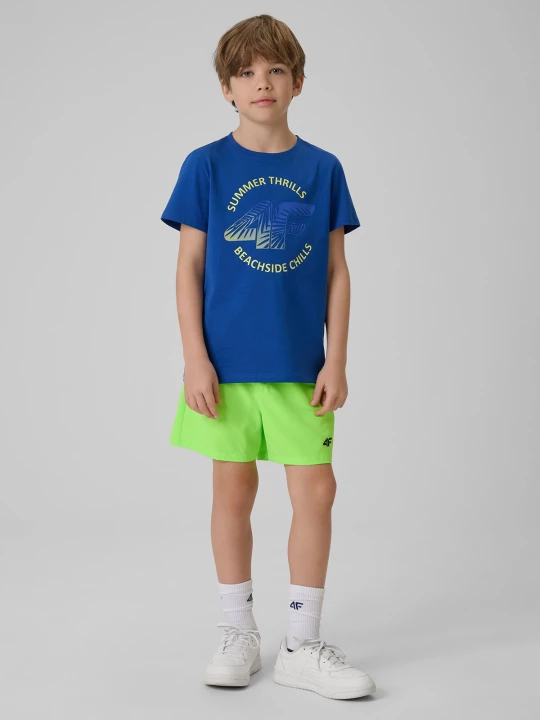 Obrázek produktu Chlapecké plážové boardshorty - zelené 4F