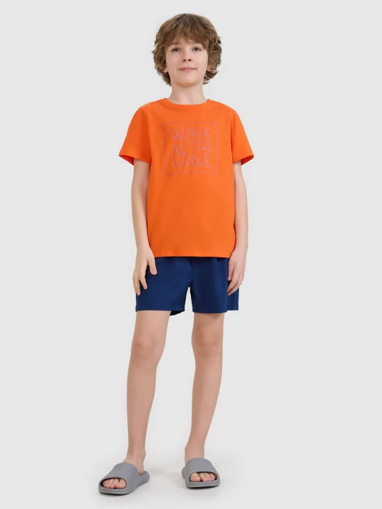 Obrázek produktu Chlapecké plážové šortky typu boardshorts - tmavě modré 4F