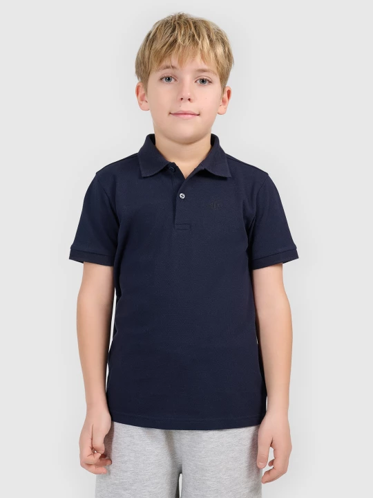 Obrázek produktu Chlapecké regular polo tričko - tmavě modré 4F