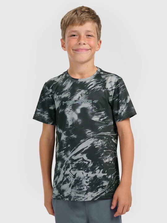 Obrázek produktu Chlapecké sportovní rychleschnoucí tričko - multicolor 4F
