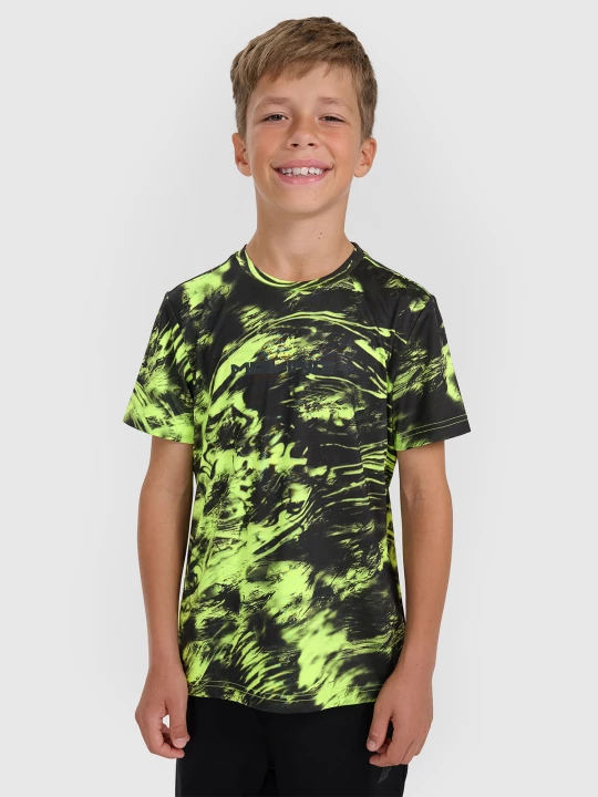 Obrázek produktu Chlapecké sportovní rychleschnoucí tričko - multicolor 4F