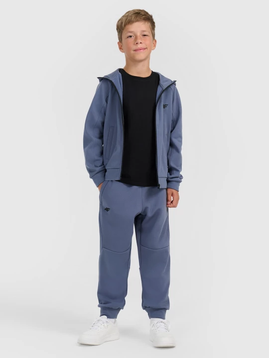 Obrázek produktu Chlapecké teplákové jogger kalhoty - tmavě modré 4F