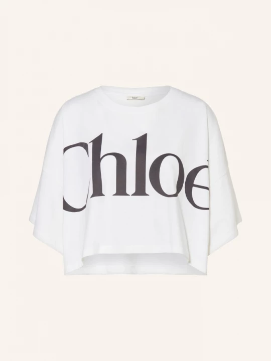 Obrázek produktu Chloé Cropped Tričko režná