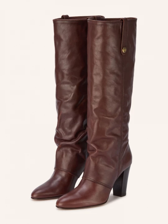 Obrázek produktu Chloé Kozačky Anouk 25e sooty brown