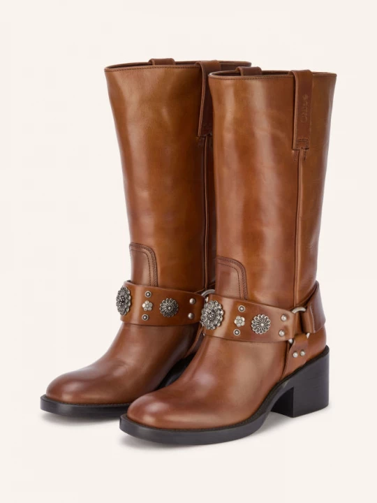 Obrázek produktu Chloé Kozačky Dakota 26o amber brown