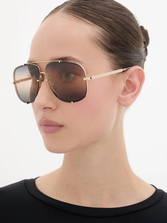Obrázek produktu Chloe pilotky dámské Chloé zlatá