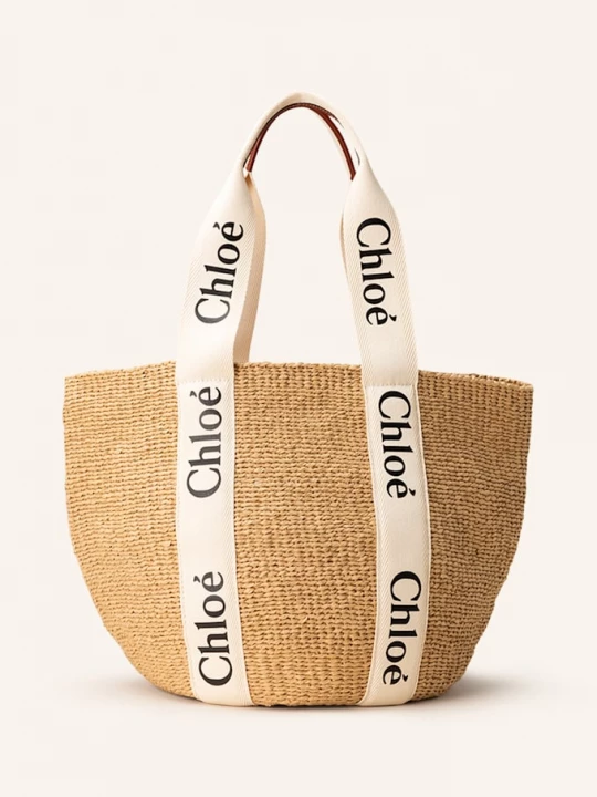 Obrázek produktu Chloé Shopper Woody Large white