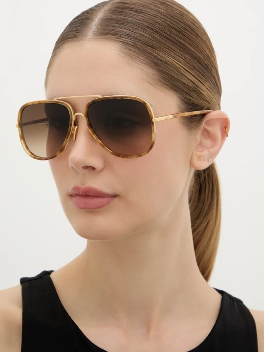 Obrázek produktu Chloe sluneční brýle dámské Chloé zlatá
