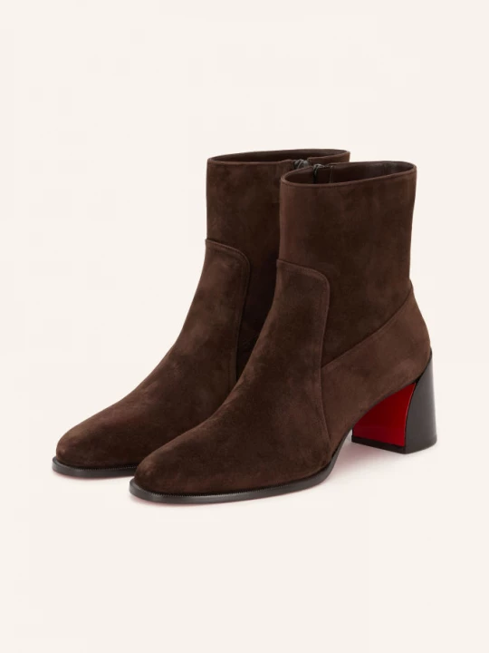 Obrázek produktu Christian Louboutin Kotníkové Boty Ira tmavě hnědá