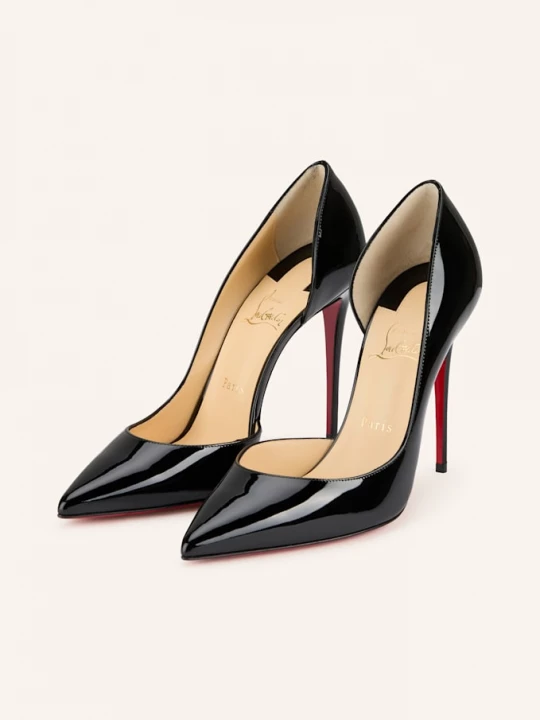 Obrázek produktu Christian Louboutin Lakované Lodičky Iriza 100 bk01 black