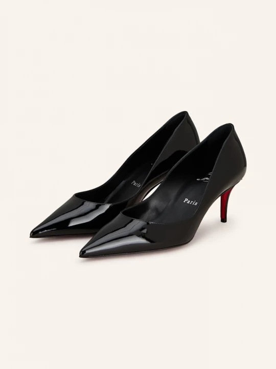 Obrázek produktu Christian Louboutin Lakované Lodičky Miss Z 60 černá