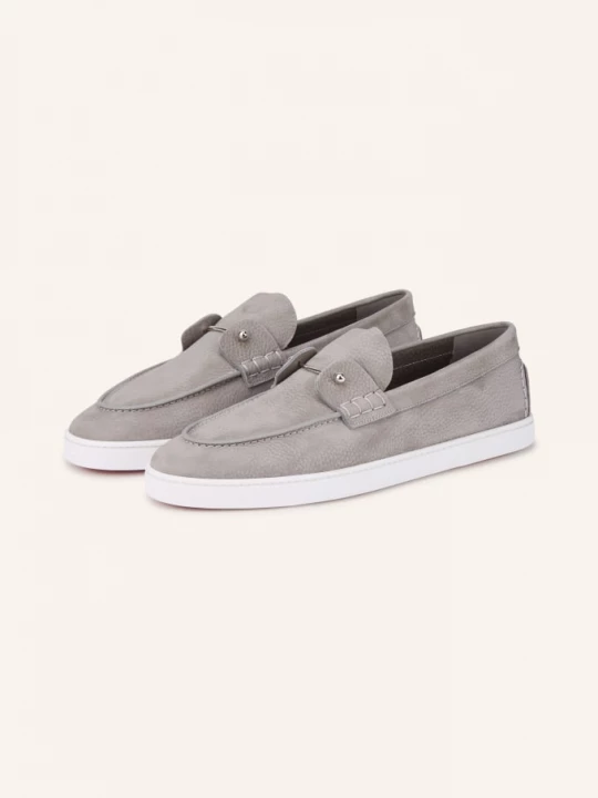 Obrázek produktu Christian Louboutin Mokasíny Chambeliboat šedá
