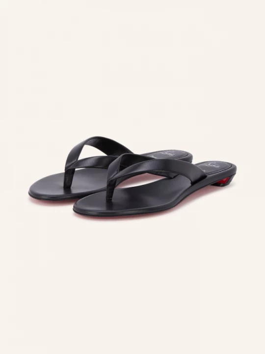 Obrázek produktu Christian Louboutin Žabky Na Podpatku Miss Z Tong černá