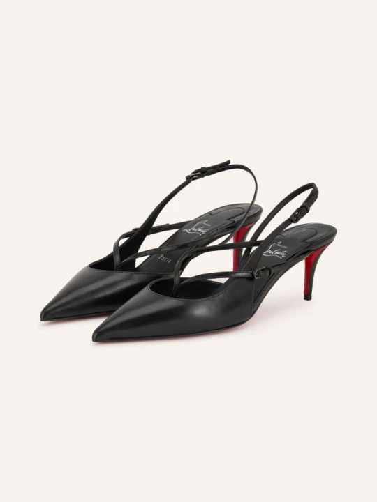 Obrázek produktu Christian Louboutin Slingpumps S Páskem Twistissimo 60 černá
