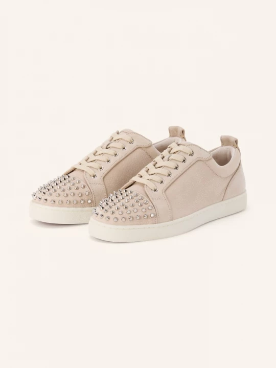 Obrázek produktu Christian Louboutin Tenisky Louis Junior S Nýty béžová / stříbrná