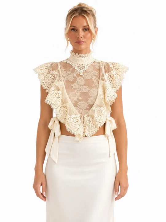 Obrázek produktu Cielie Halenka 'Lacey' krémová