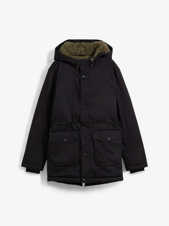 Obrázek produktu Ciepła parka zimowa, hydrofobowa BonPrix czarny