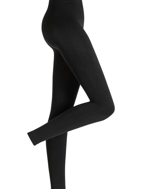 Obrázek produktu Ciepłe legginsy rajstopowe 140 DEN BonPrix czarny