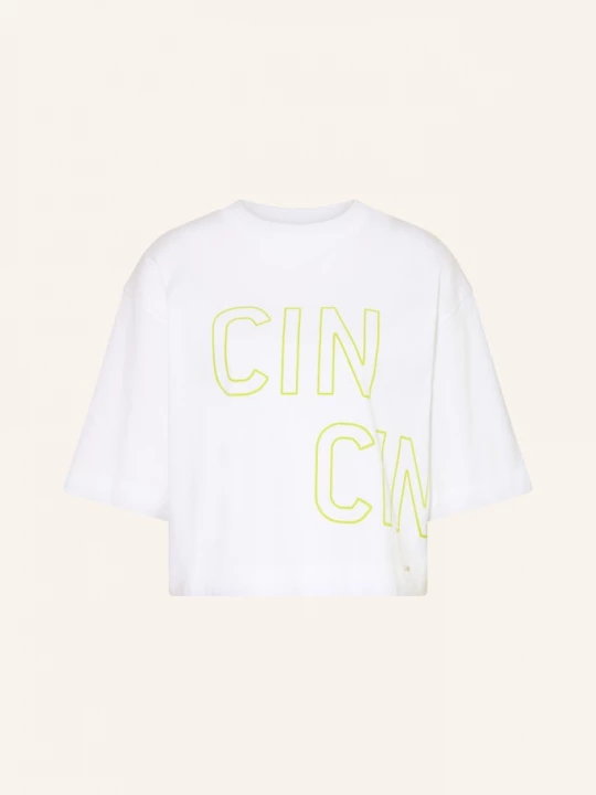 Obrázek produktu Cinque Tričko Citiana S 3/4 Rukávem bílá / neonově zelená