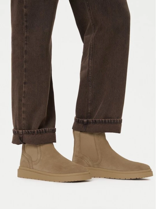 Obrázek produktu Clarks Kotníková obuv s elastickým prvkem Polden Easy 26183407 Béžová